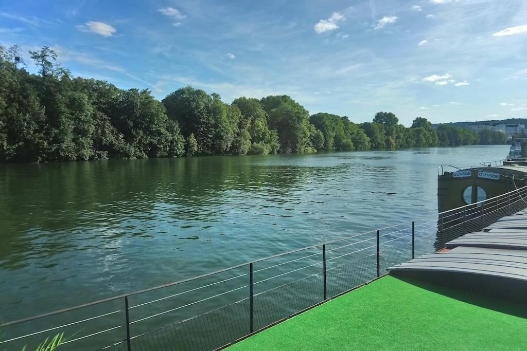 Belle Peniche Romantique A Paris Boulogne-Billancourt Buitenkant foto